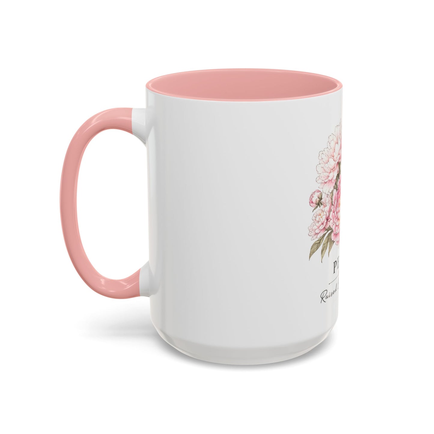 Peony Floral Accent Coffee Mug – "Peony: Raised On Fairytales"