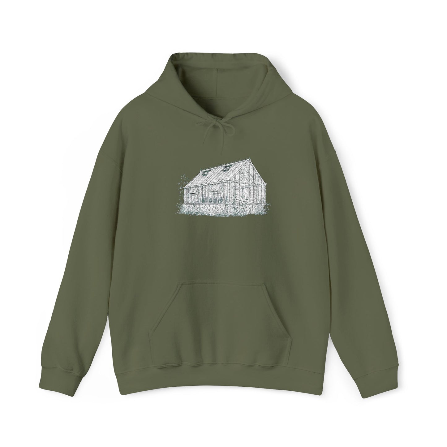 Sparkle Pie Hoodie — Glitter Slice Graphic Hooded Sweatshirt