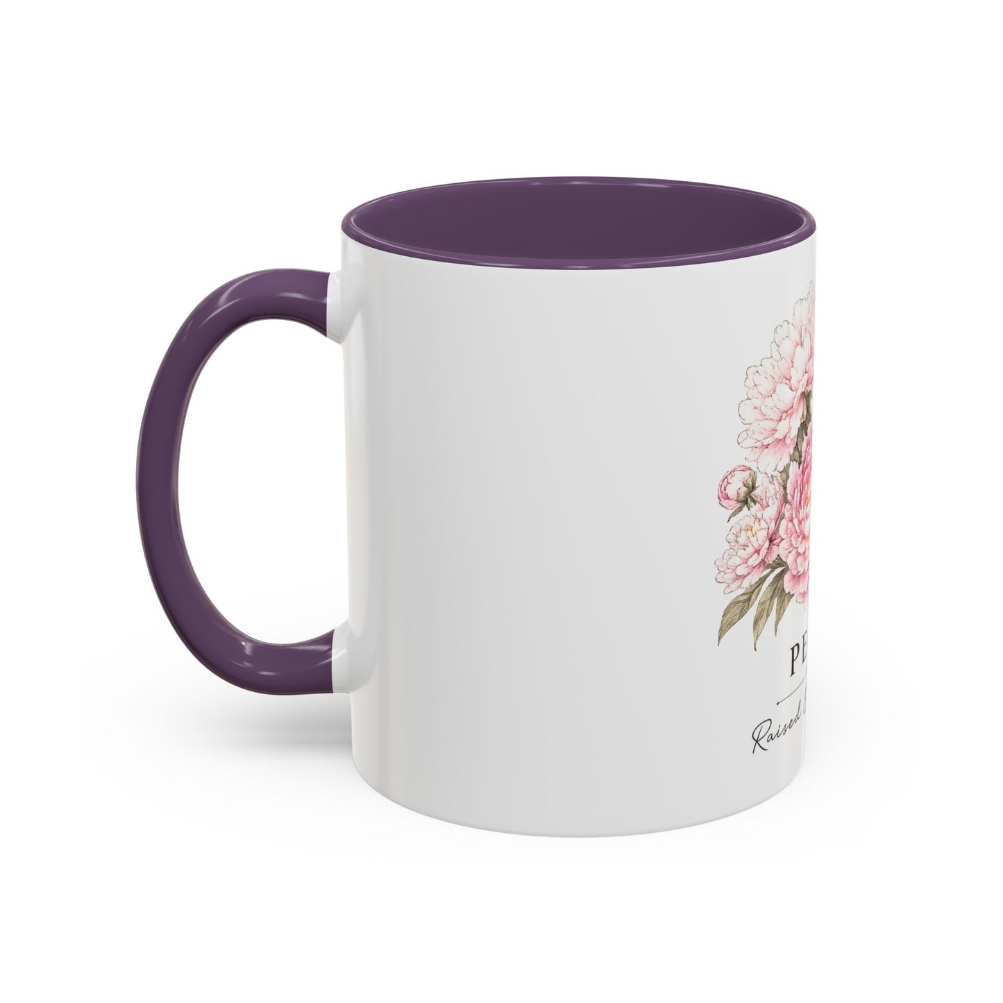 Peony Floral Accent Coffee Mug – "Peony: Raised On Fairytales"