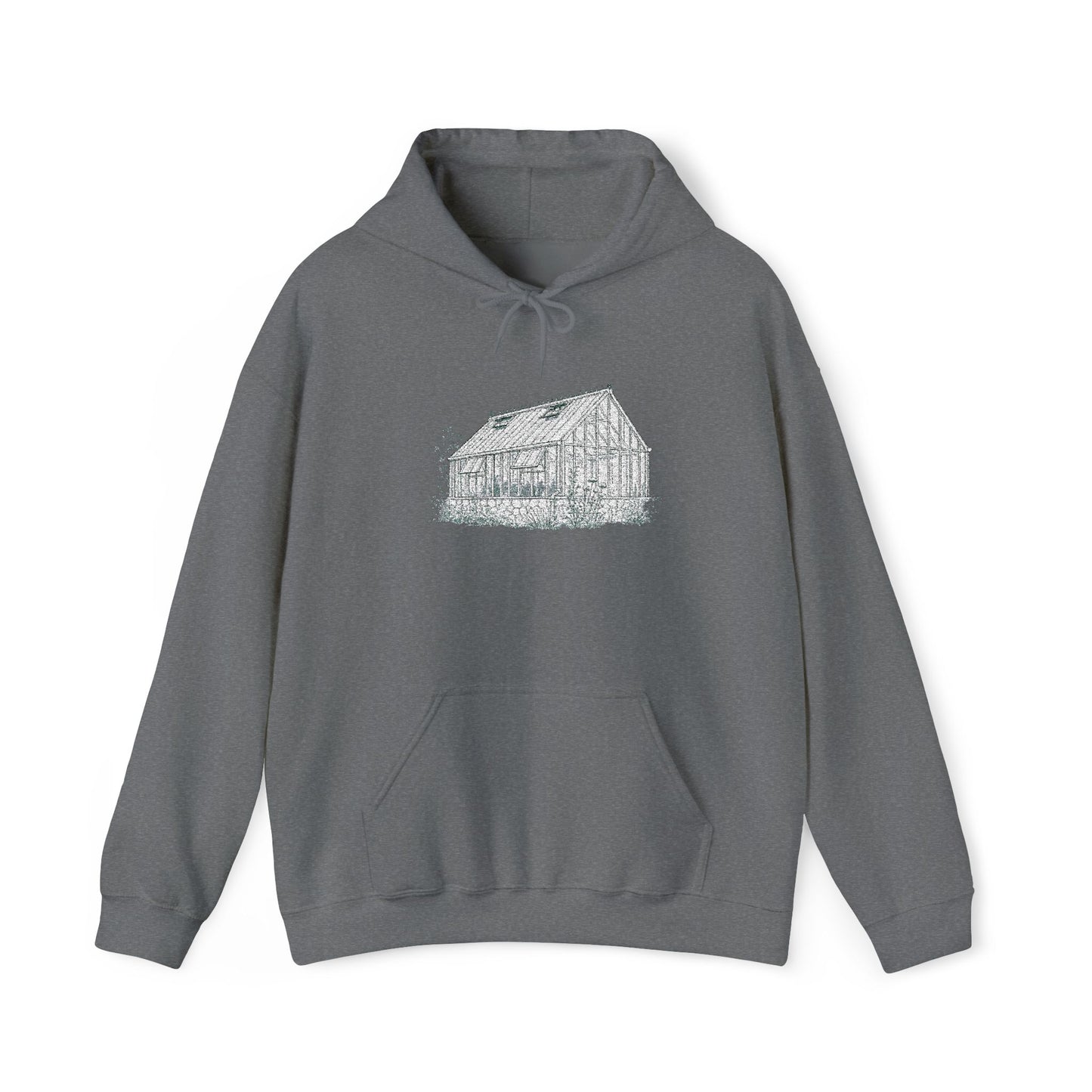 Sparkle Pie Hoodie — Glitter Slice Graphic Hooded Sweatshirt