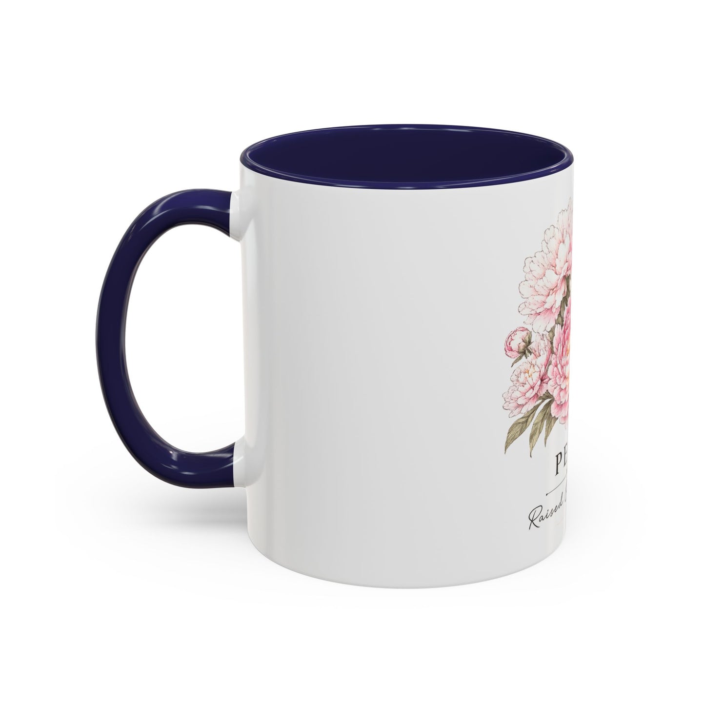 Peony Floral Accent Coffee Mug – "Peony: Raised On Fairytales"