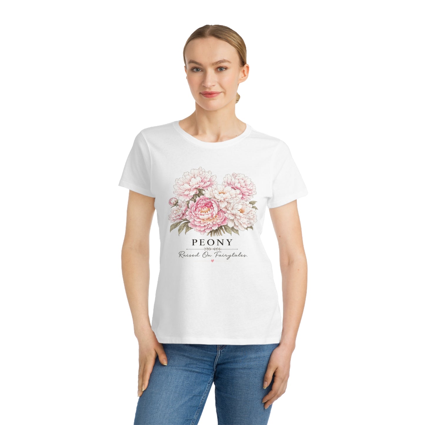 Peony Bouquet T-Shirt — Vintage Floral "Peony" Garden Tee