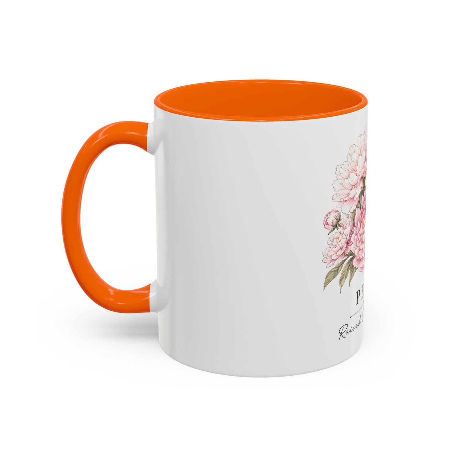 Peony Floral Accent Coffee Mug – "Peony: Raised On Fairytales"