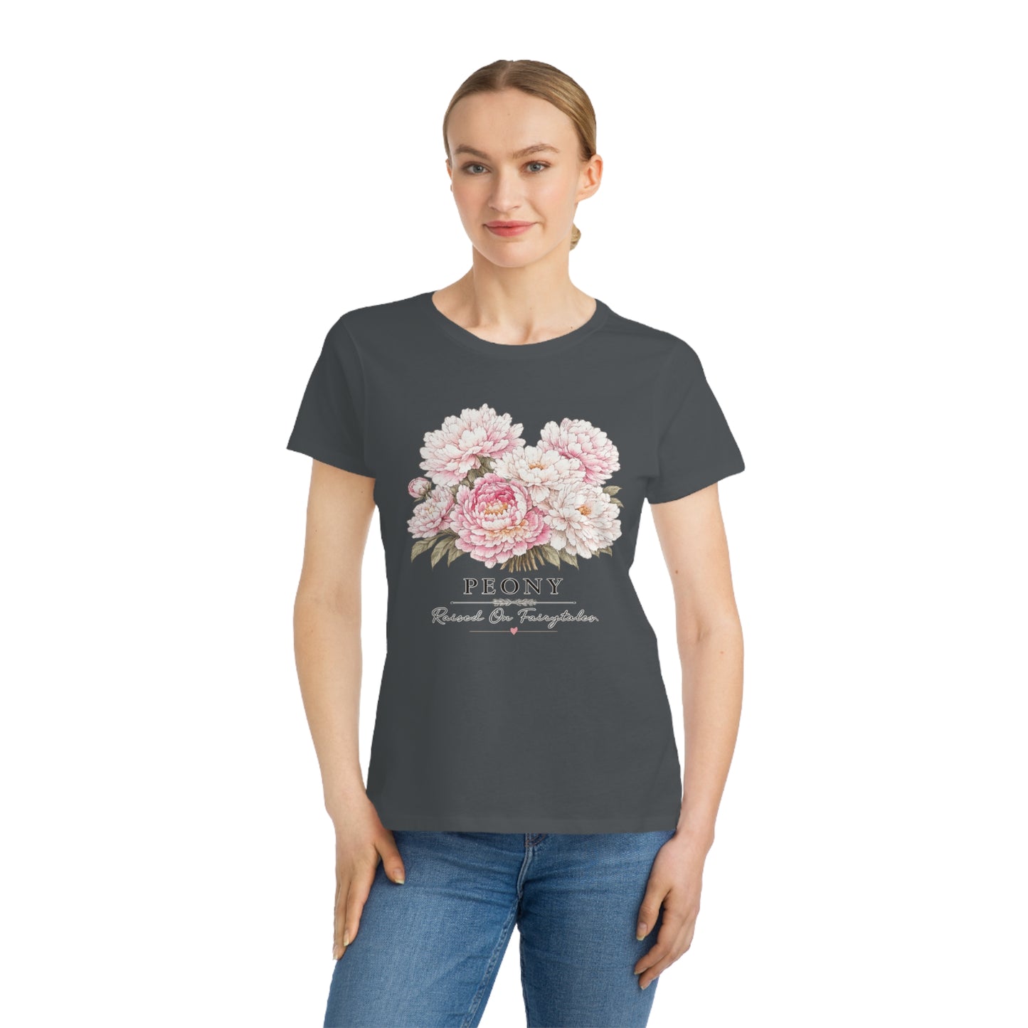 Peony Bouquet T-Shirt — Vintage Floral "Peony" Garden Tee